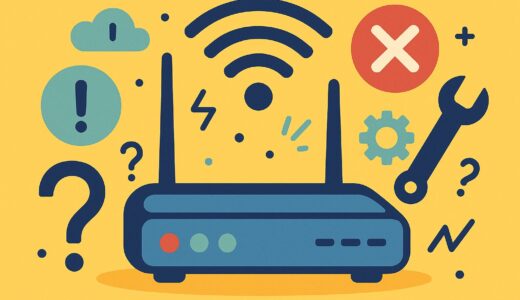 Wi-Fiが遅い、繋がらない、調子が悪いときは？