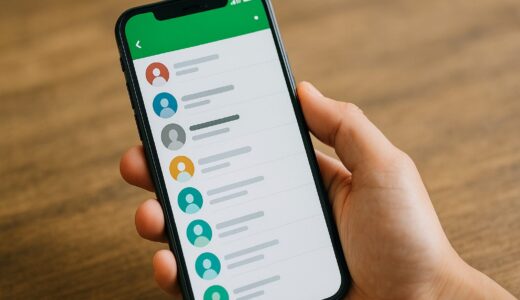 LINEアカウント削除で相手のリストから消える？消えない？