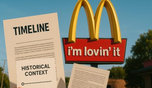 マクドナルドの「I’m lovin’ it」はいつから？意味は？
